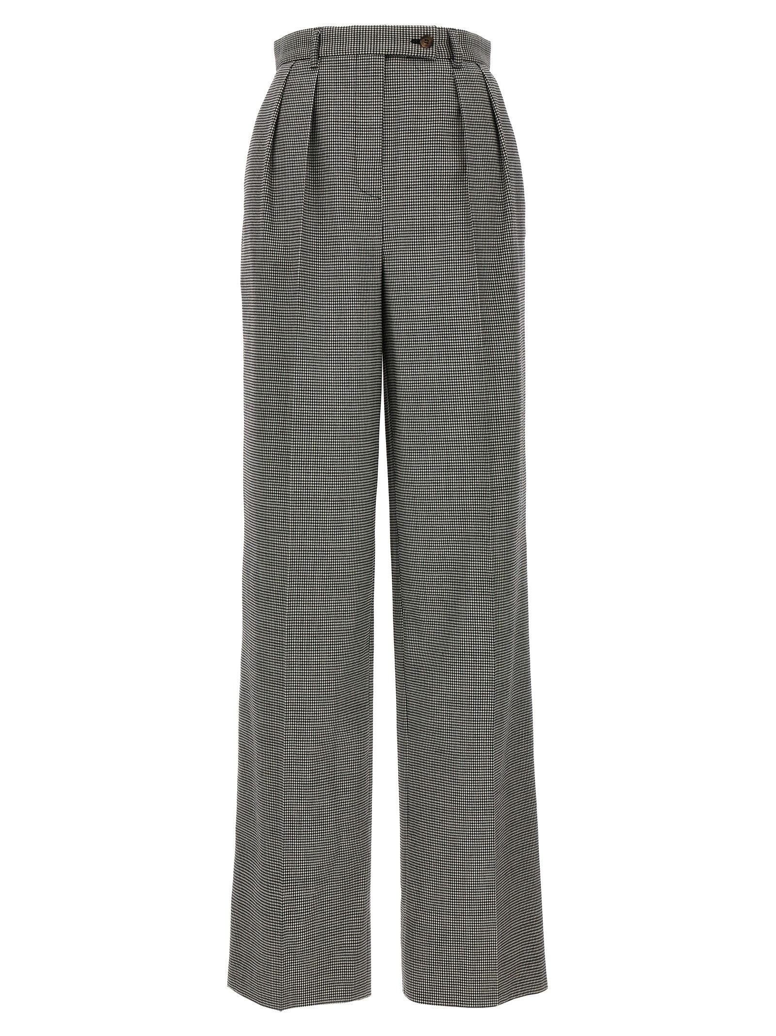 rochas houndstooth pants