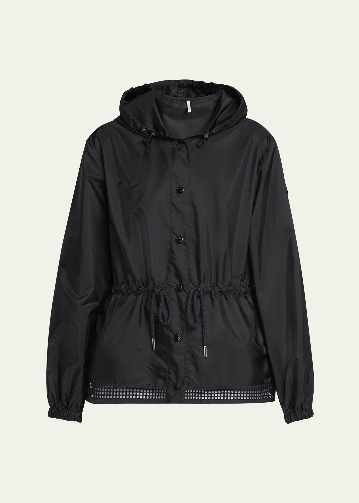 rochebonne hooded drawstring jacket