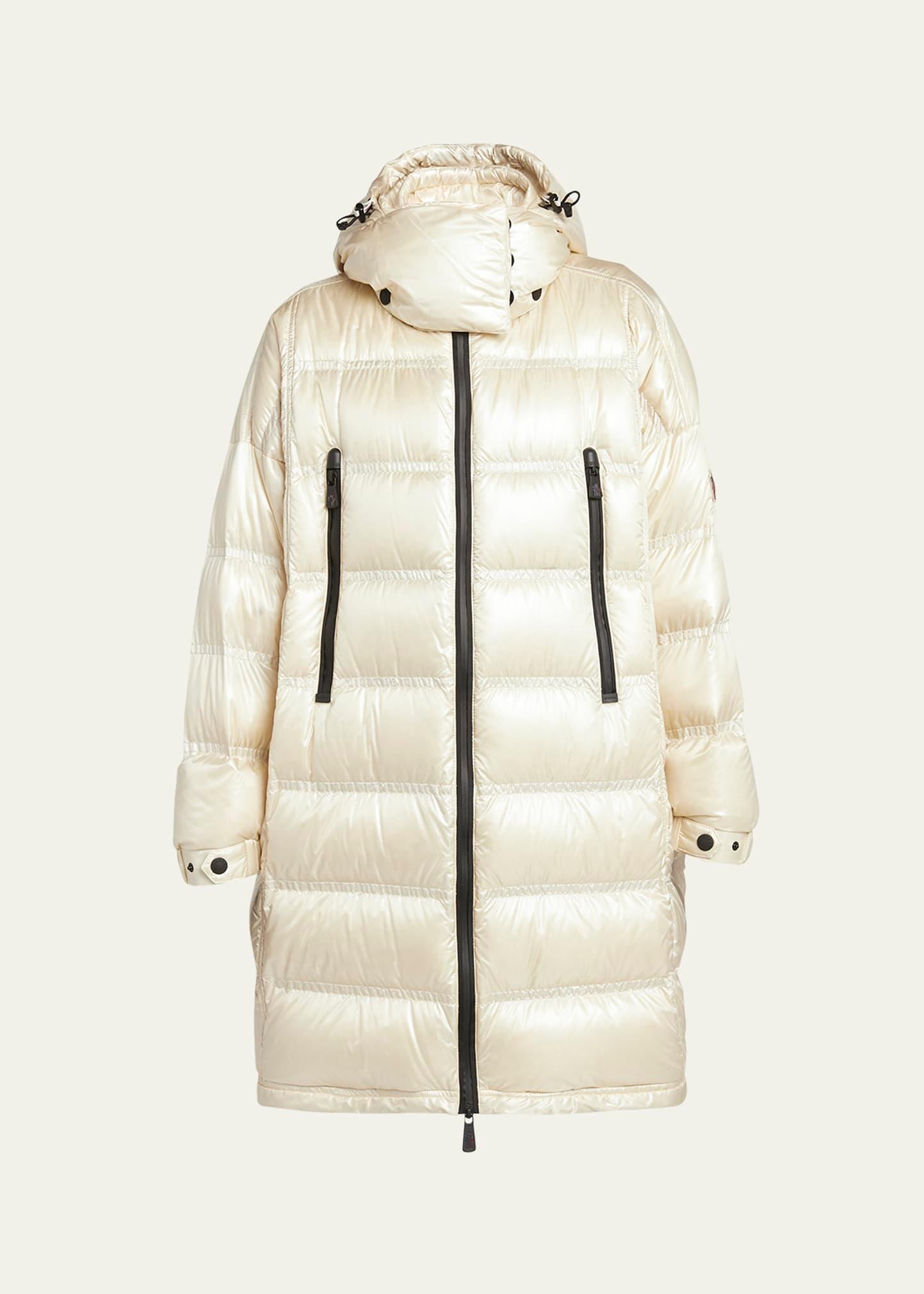 rochelairs long parka jacket