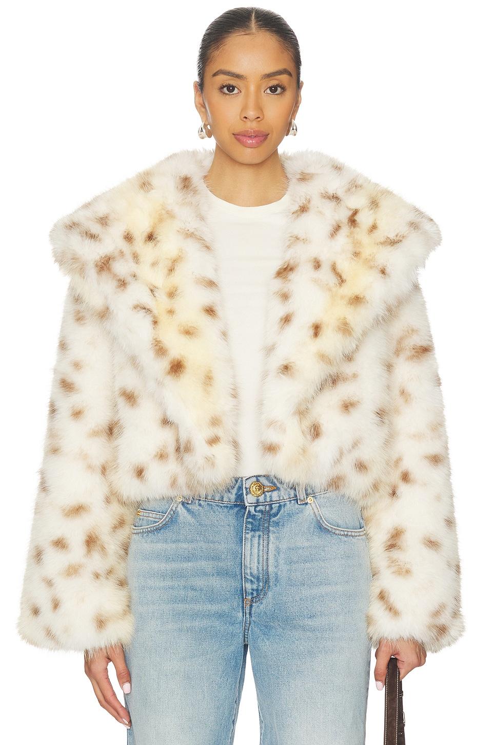 rockie faux fur jacket