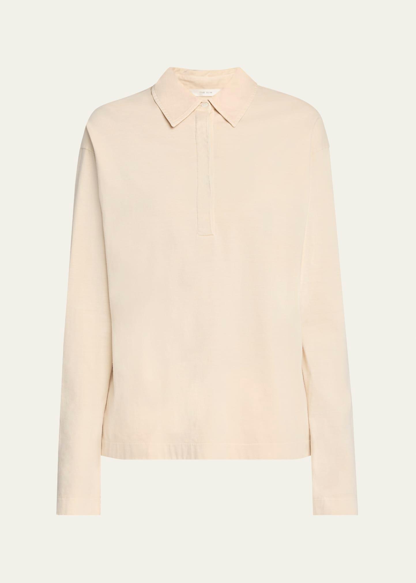 roddie long sleeve polo top