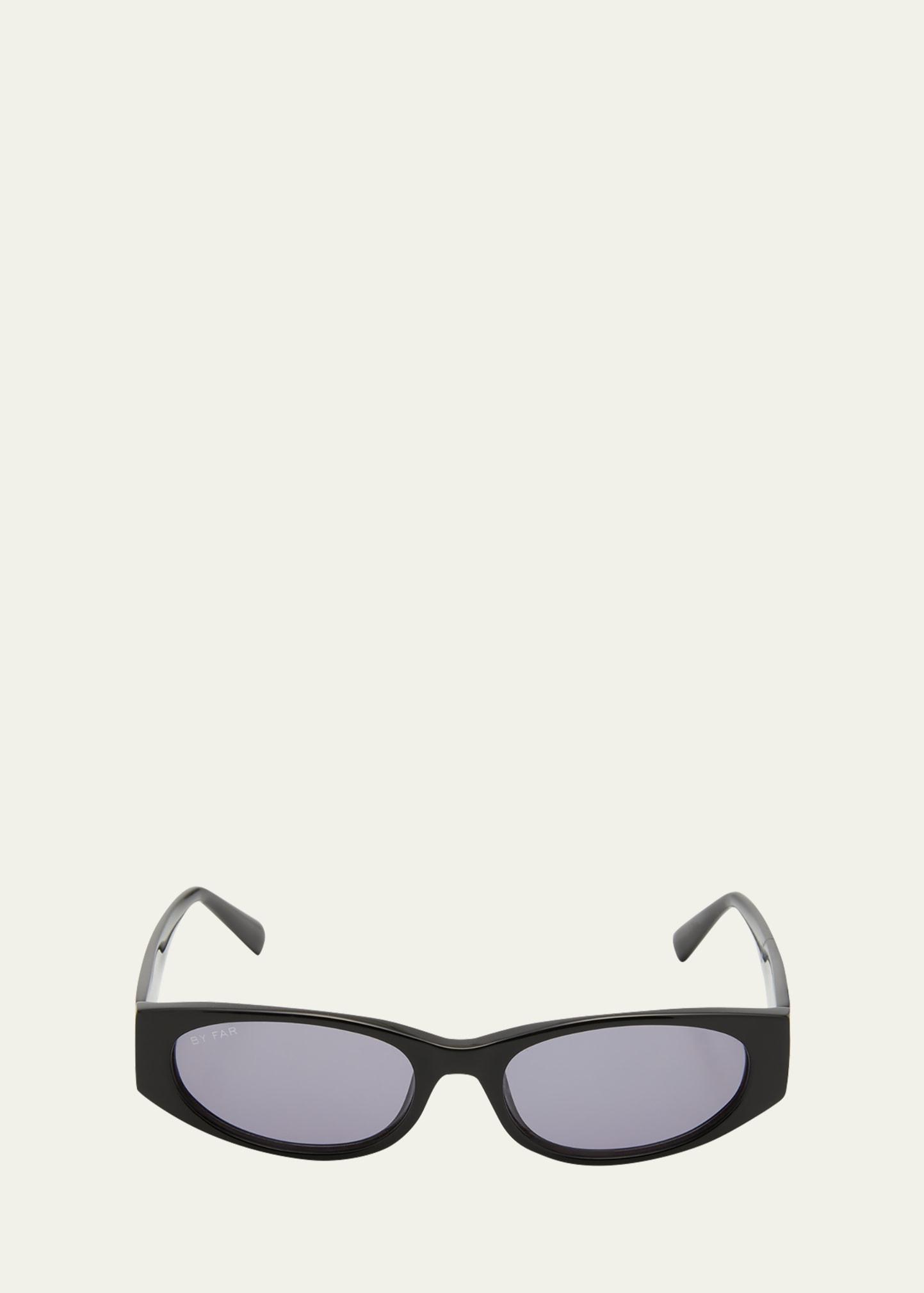 rodeo round acetate sunglasses