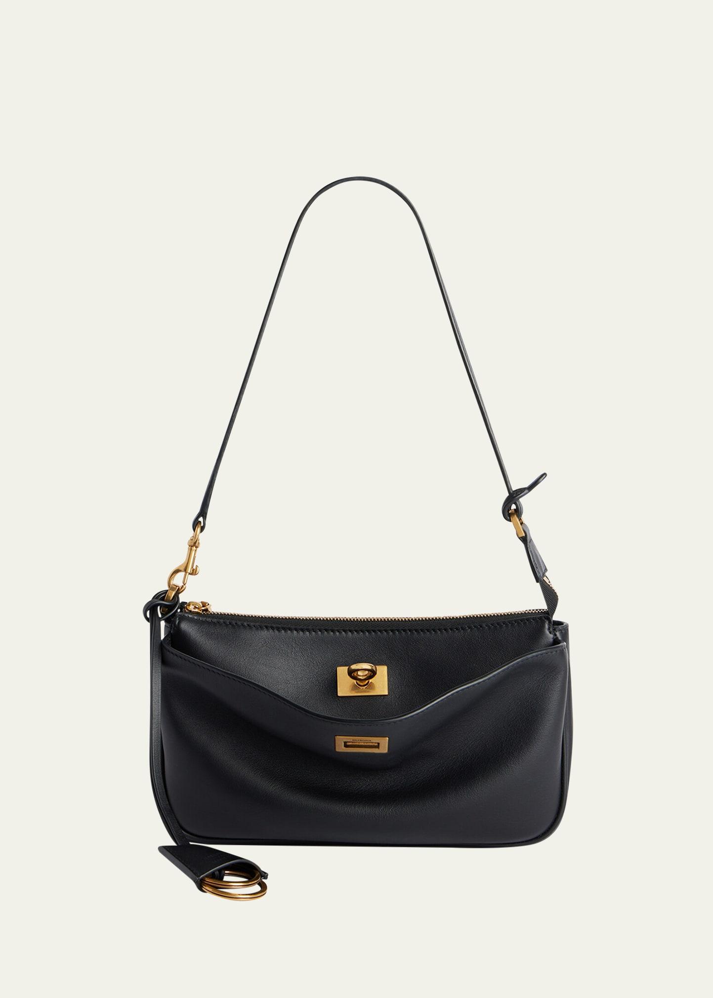 rodeo sling pochette smooth leather shoulder bag