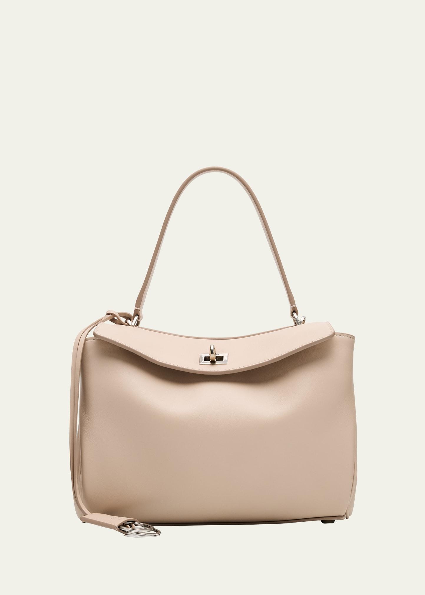 rodeo small calfskin top-handle bag