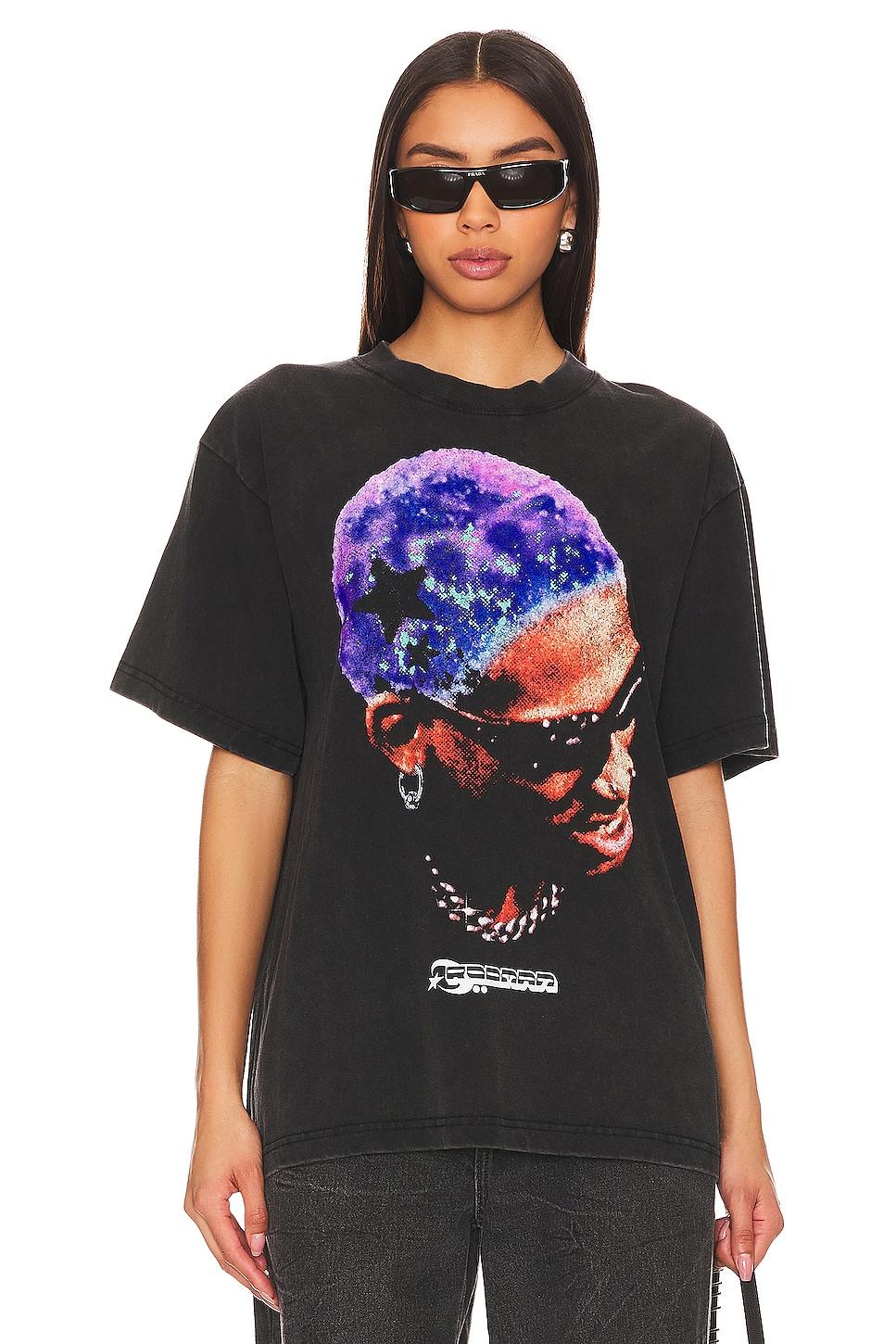 rodman purple stars tee