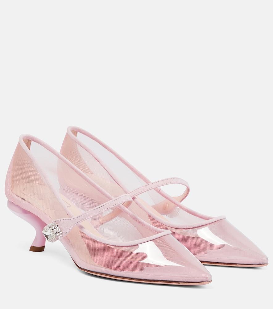 roger vivier babies virgule pvc pumps