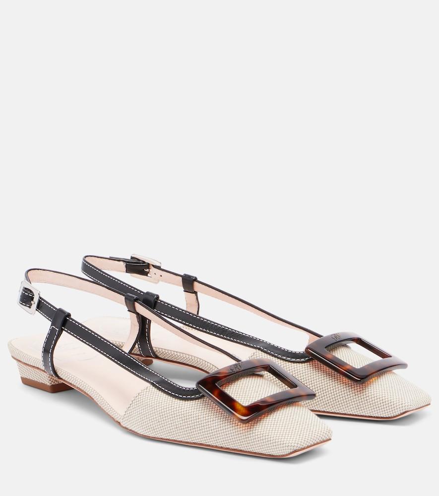 roger vivier belle vivier 25 slingback pumps