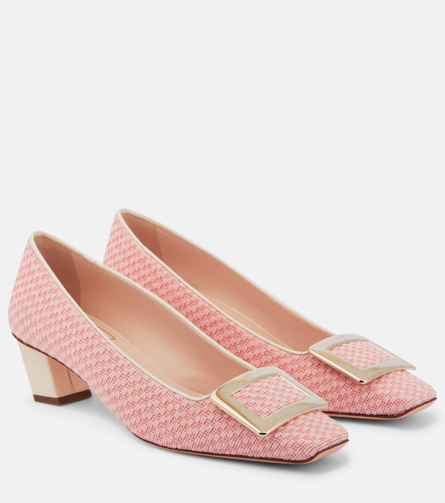 roger vivier belle vivier bouclé pumps