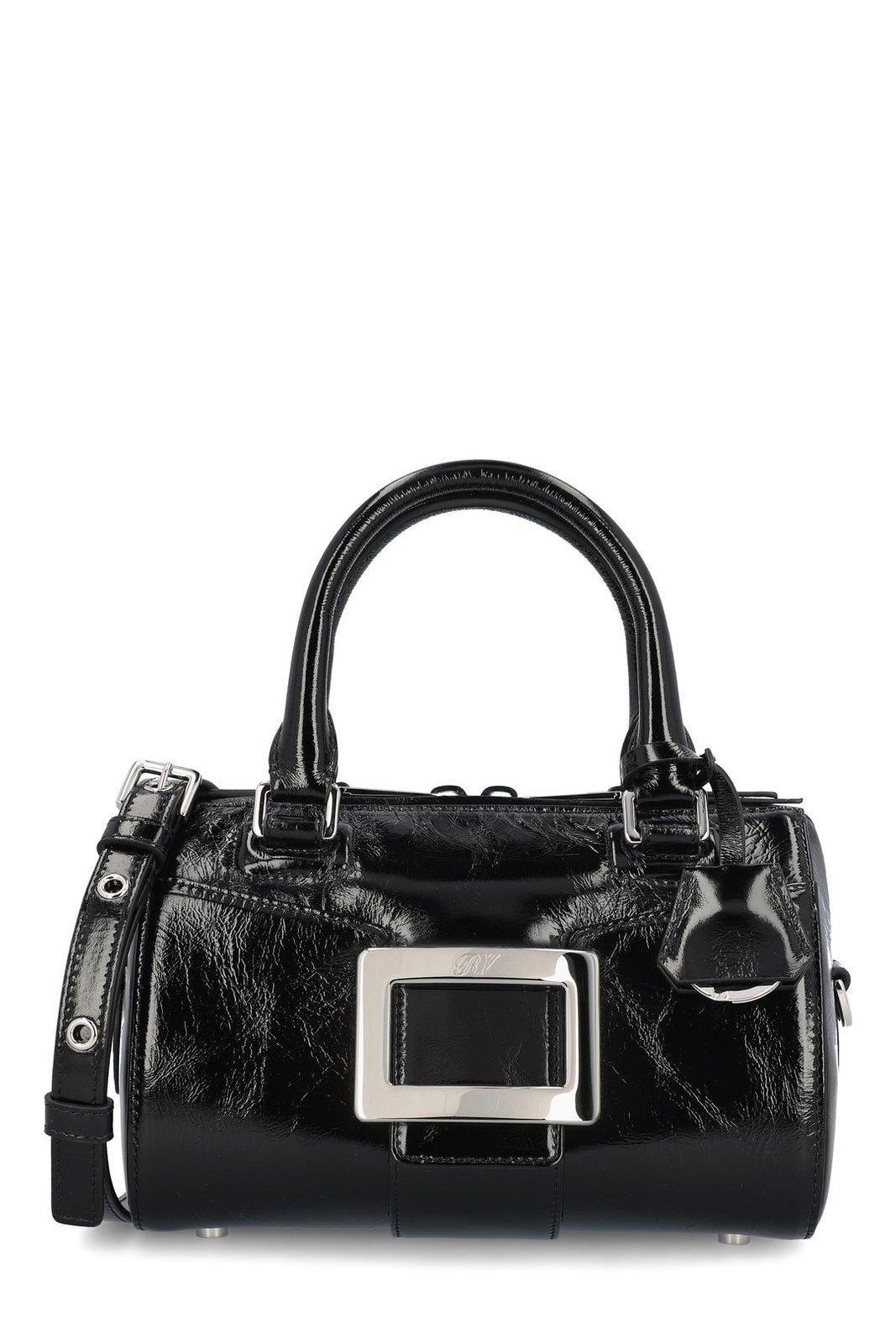 roger vivier belle vivier mini bowling bag