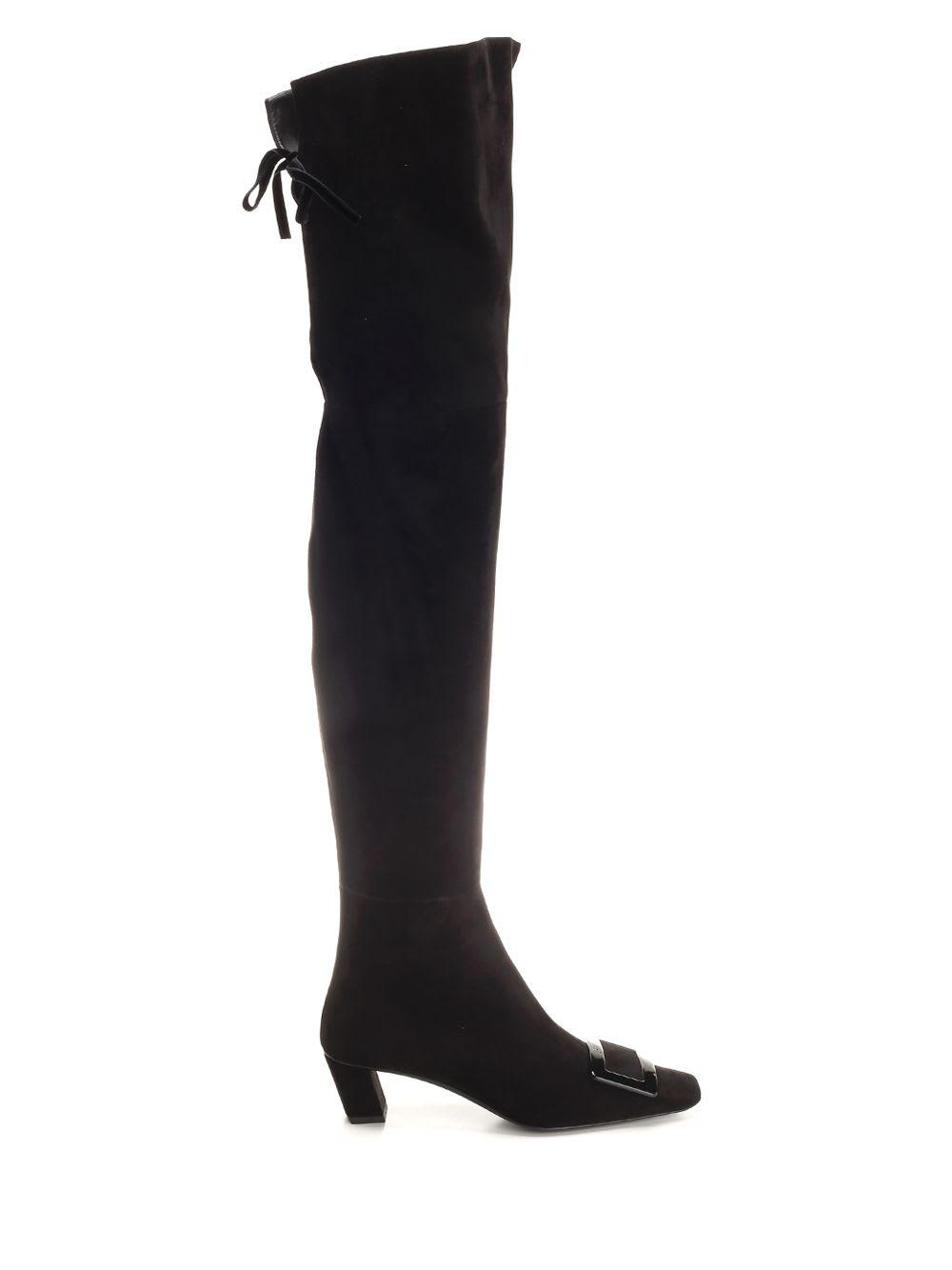 roger vivier belle vivier over the knee boots