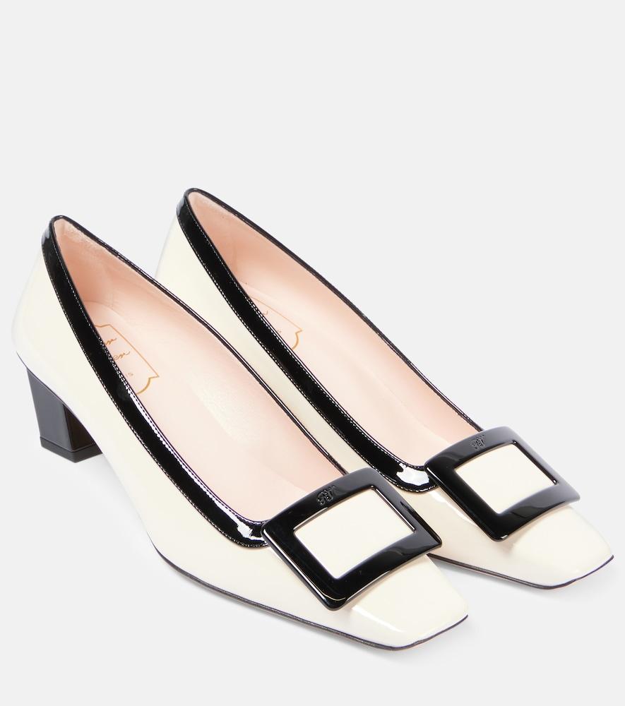 roger vivier belle vivier patent leather pumps