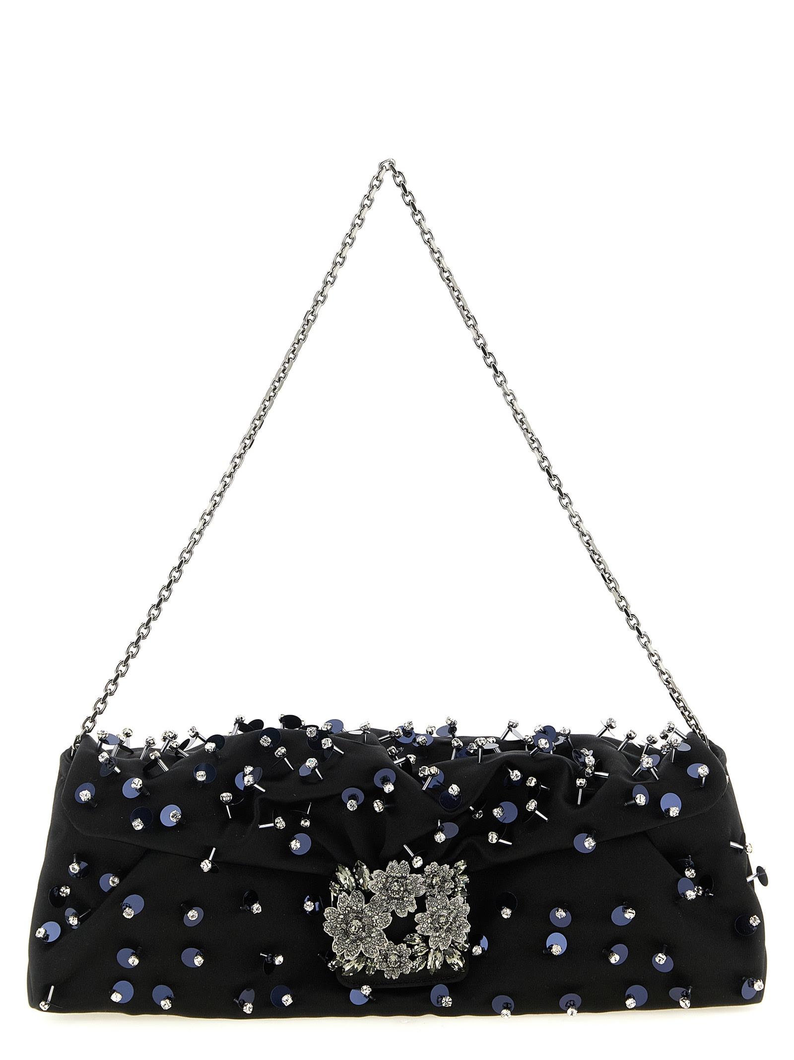 roger vivier efflorescence clutch