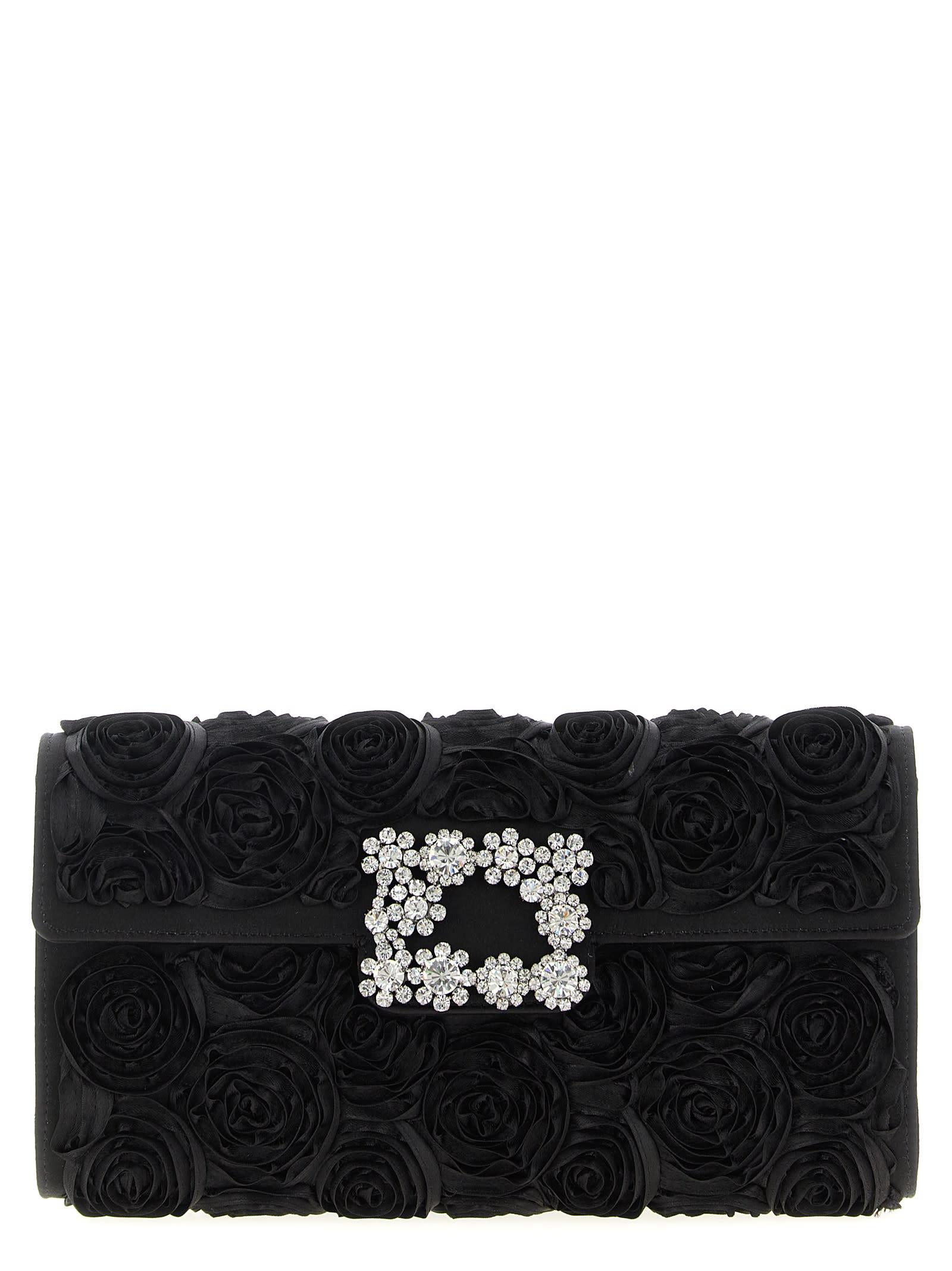roger vivier efflorescence clutch