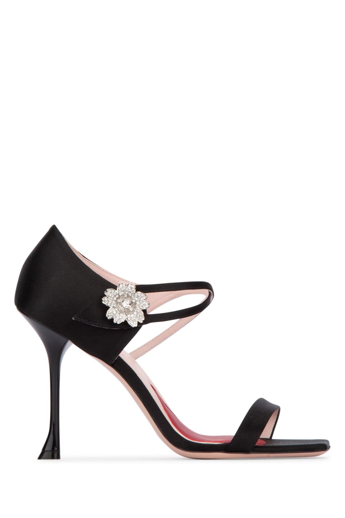 roger vivier i love vivier daisy strass sandals
