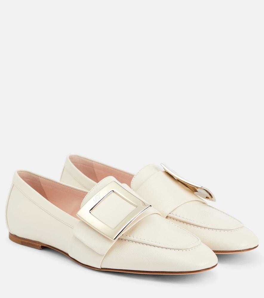 roger vivier leather loafers