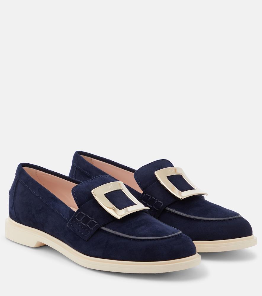 roger vivier leather loafers