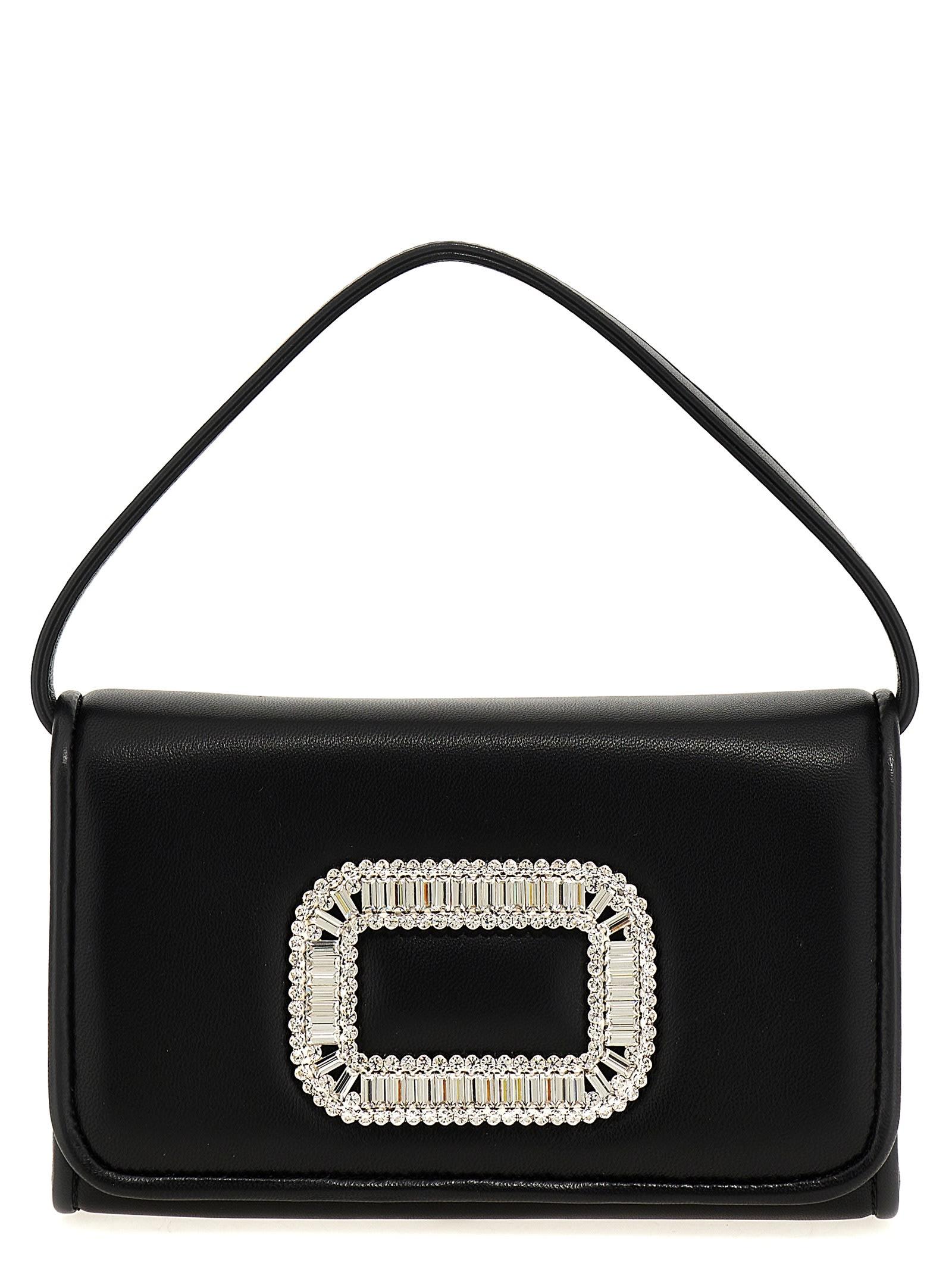 roger vivier pilgrim micro handbag