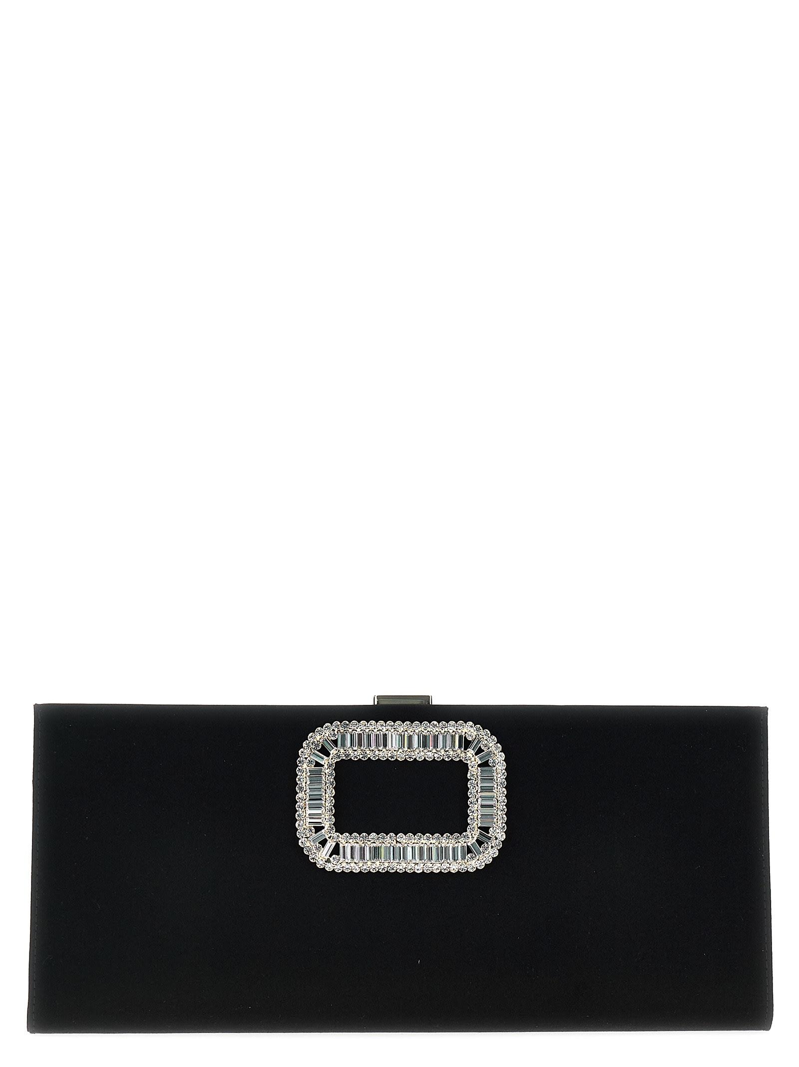 roger vivier pilgrim small clutch