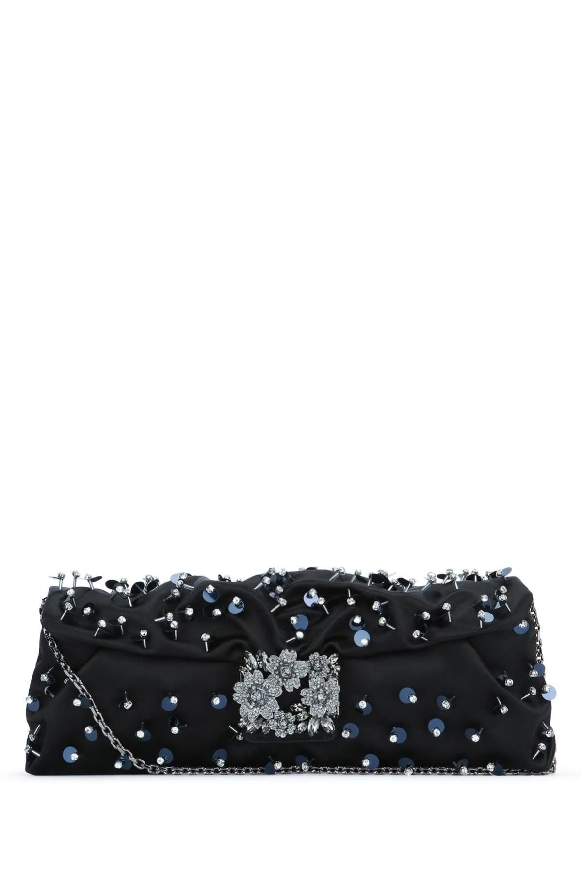 roger vivier rv bouquet dr long paillettes emb