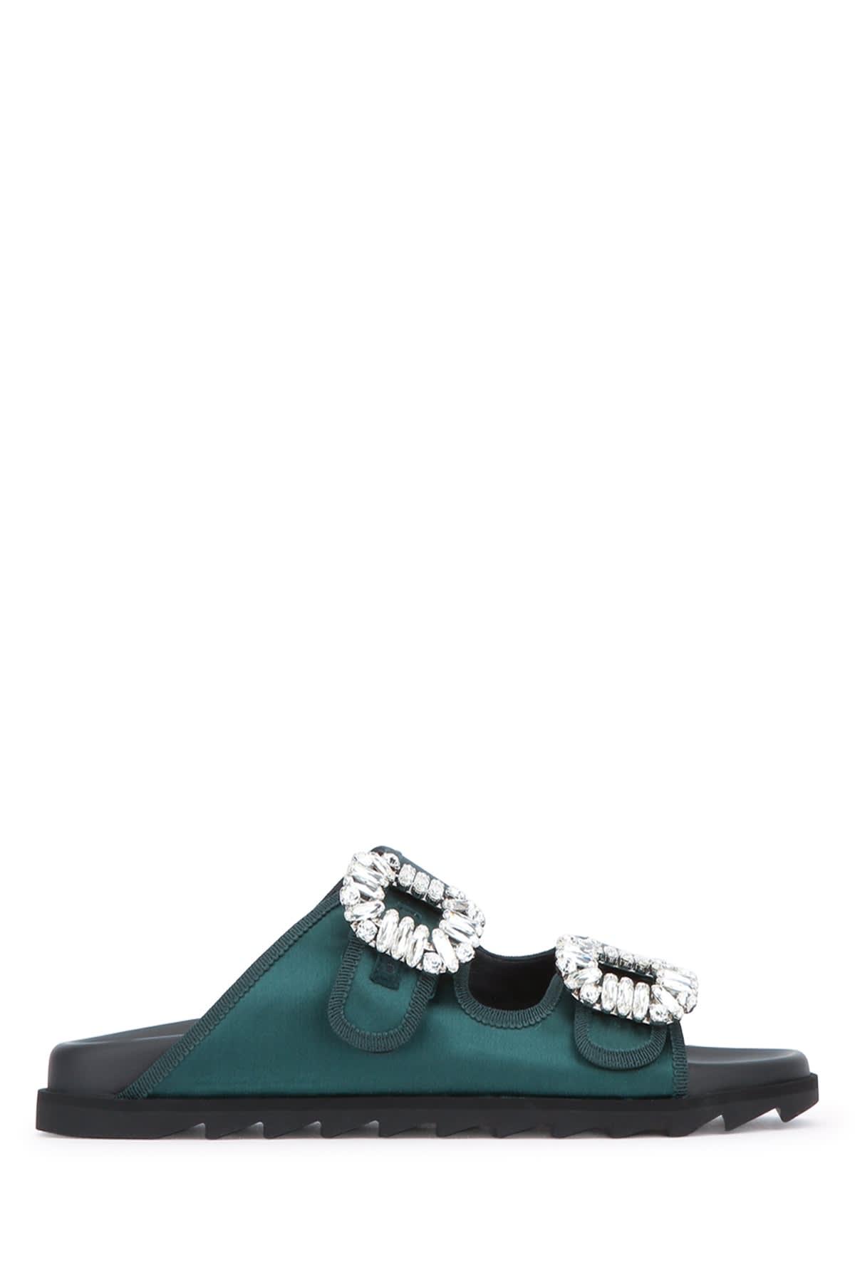 roger vivier slidi viv sandal