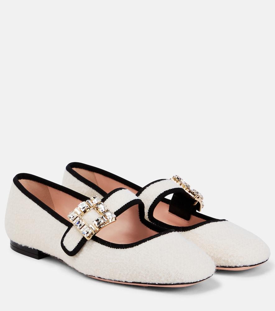 roger vivier très vivier babies bouclé flats