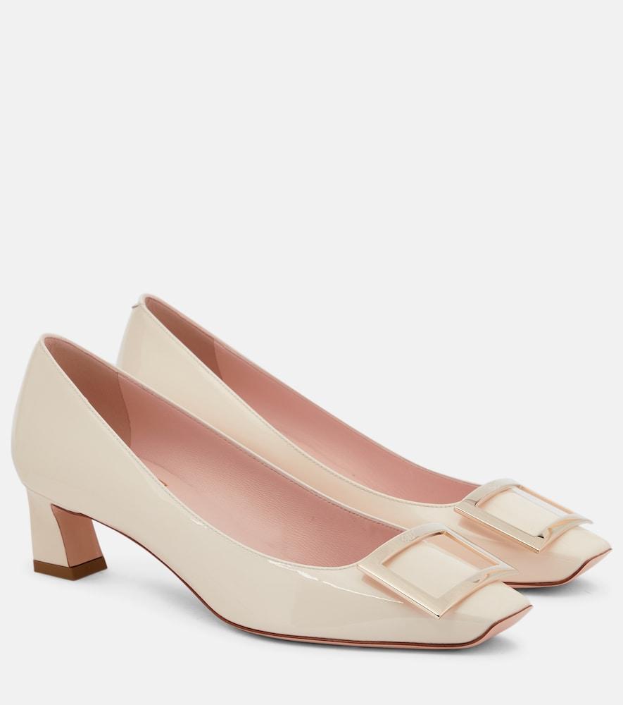 roger vivier trompette patent leather pumps