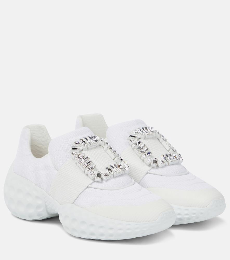 roger vivier viv‘ run moonlight sneakers