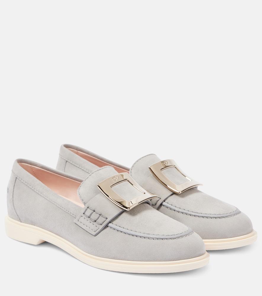 roger vivier viv' rangers leather loafers