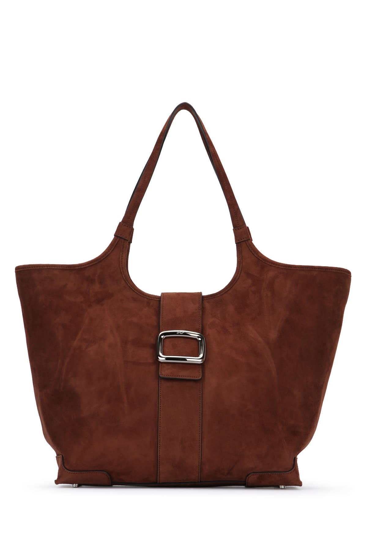 roger vivier viv choc medium tote bag