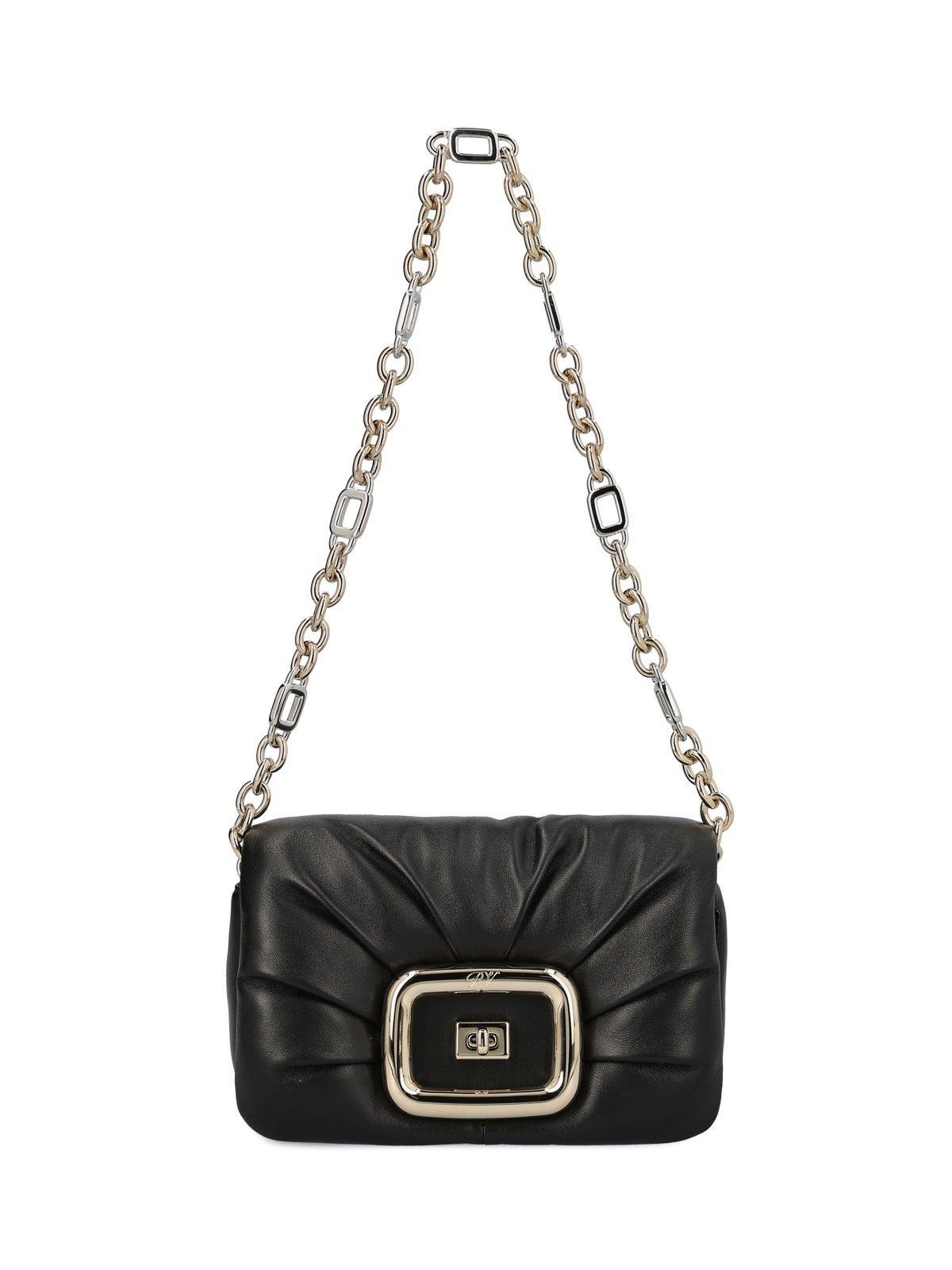 roger vivier viv choc shoulder bag
