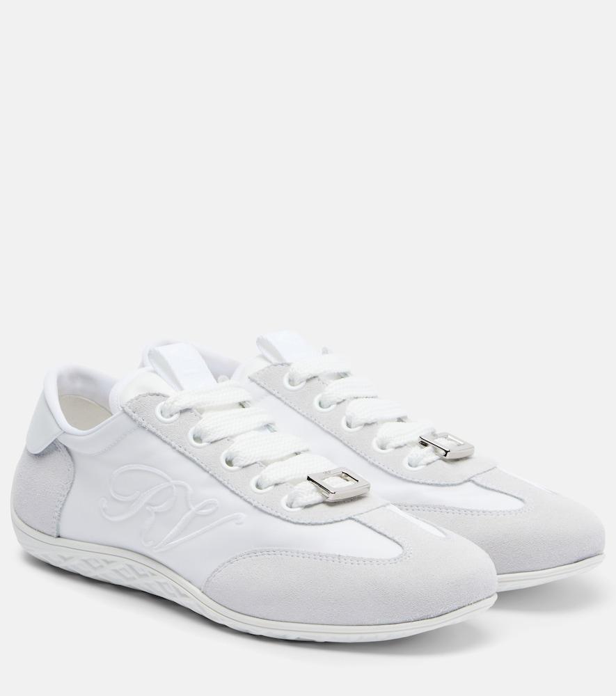 roger vivier viv low suede