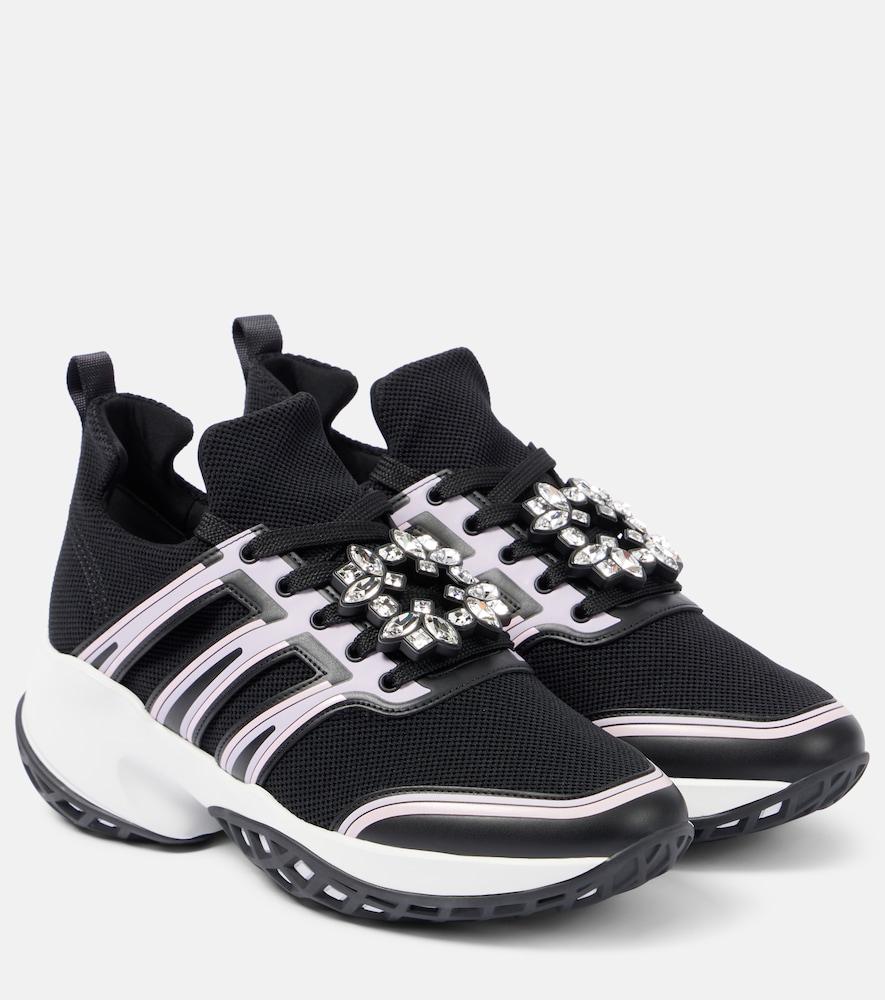 roger vivier viv run mesh sneakers