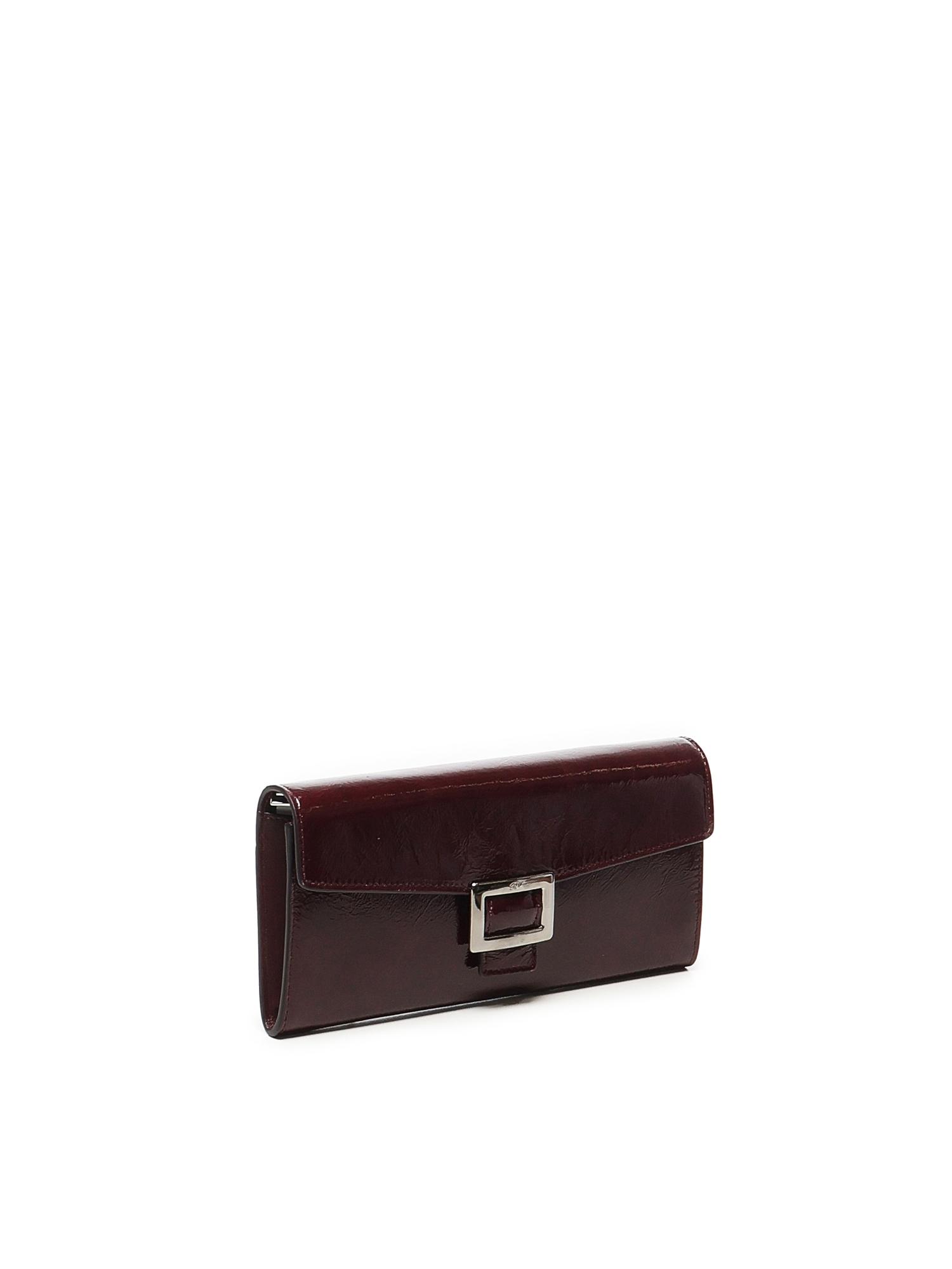 roger vivier wallets bordeaux calfskin - women