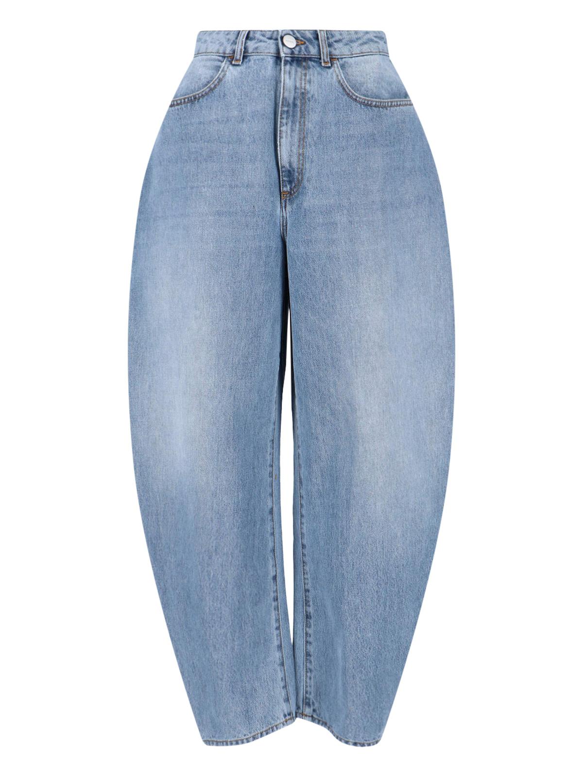 rohe jeans blue cotton - women