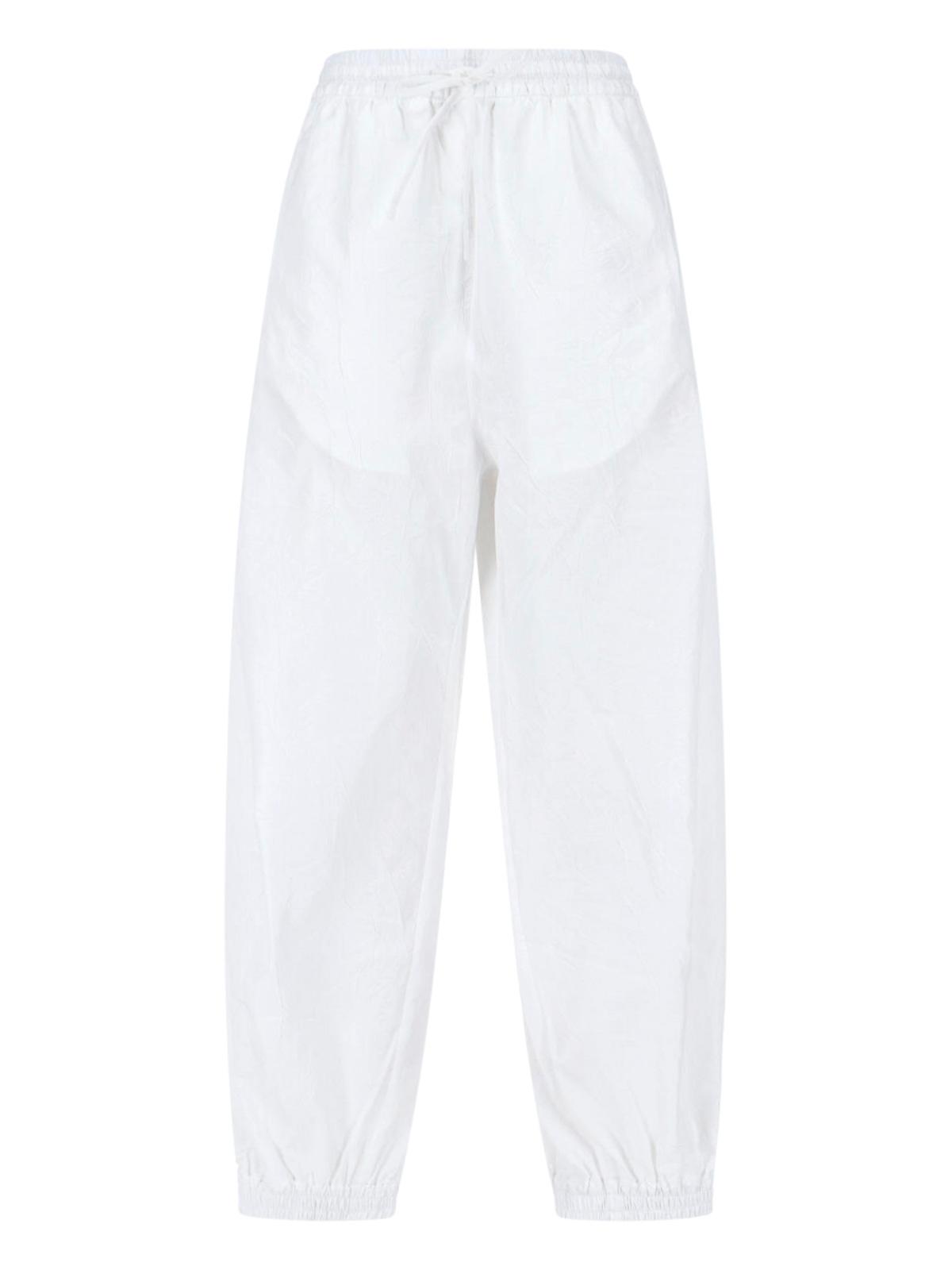 rohe trousers white cotton - women