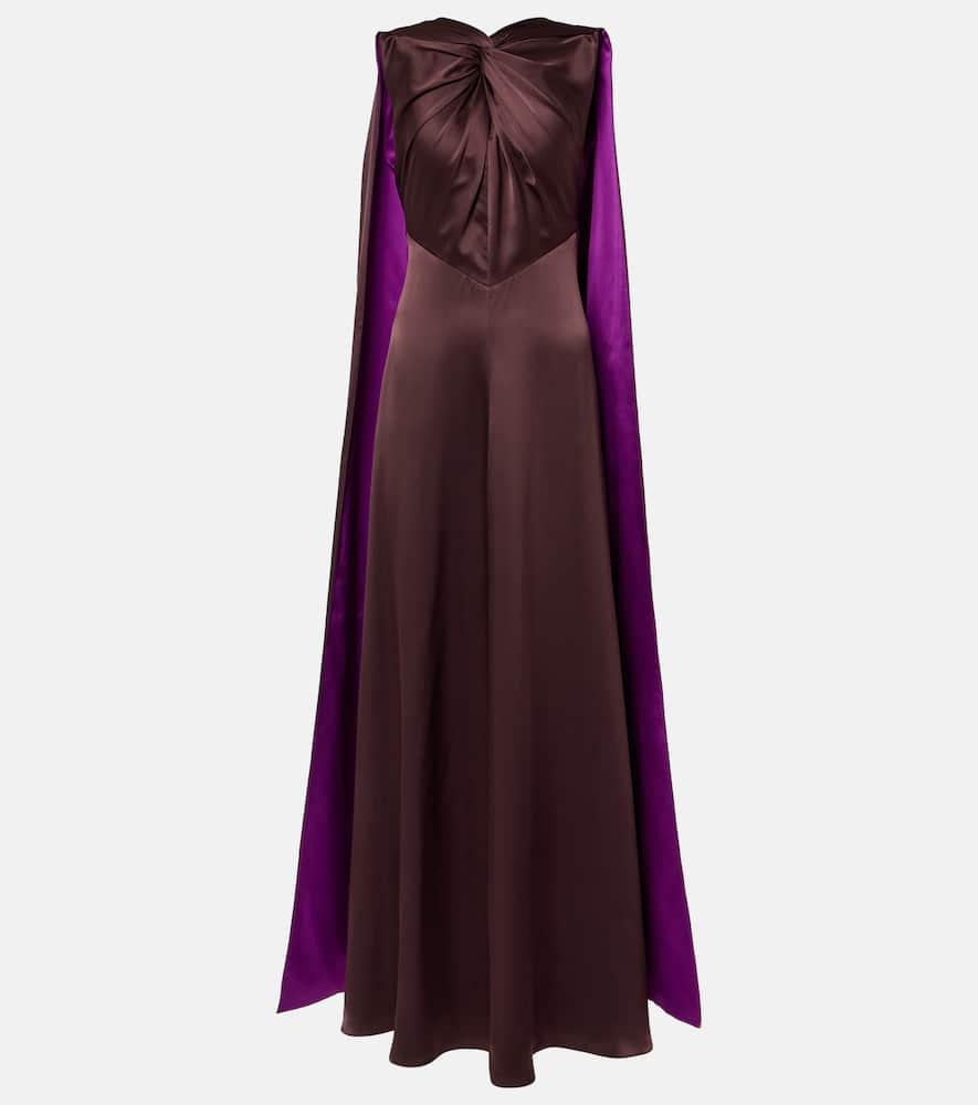 roksanda amanita silk cocktail dress