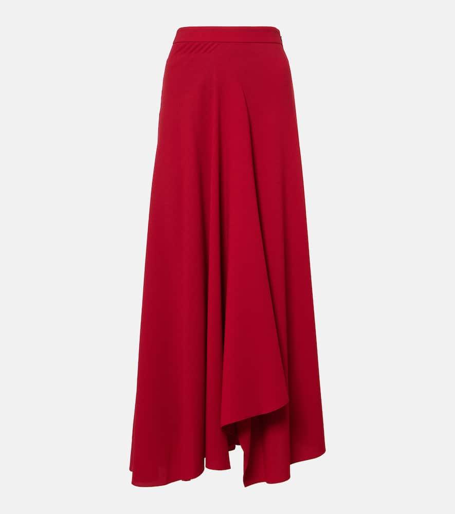 roksanda asha crêpe maxi skirt