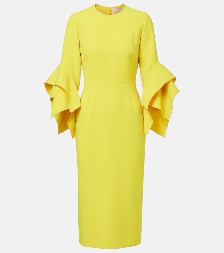 roksanda crêpe midi dress