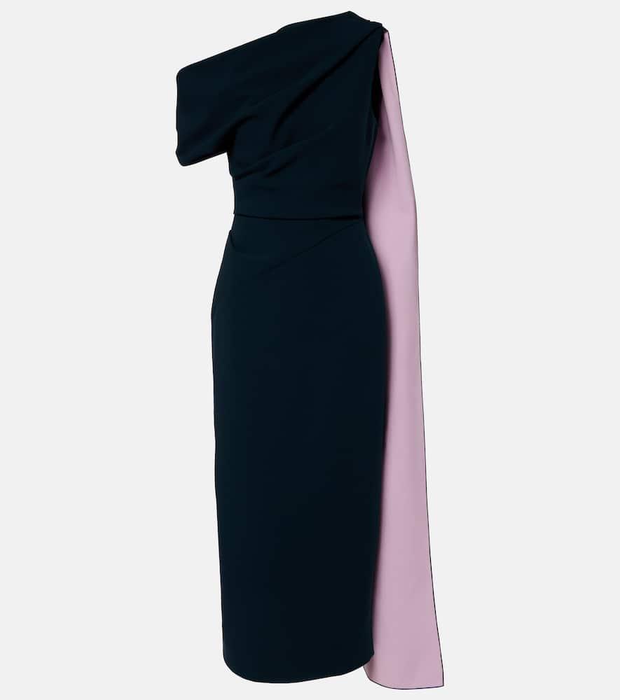 roksanda maite crêpe cocktail dress