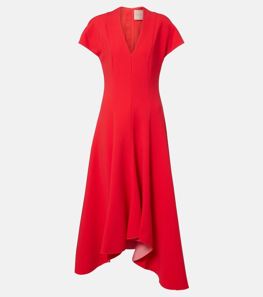 roksanda tatum paneled midi dress