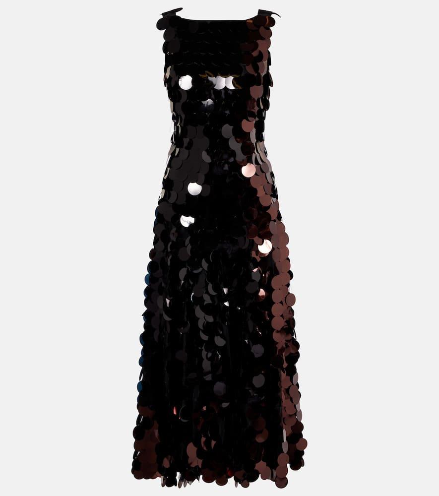 roksanda thalys sequined maxi dress