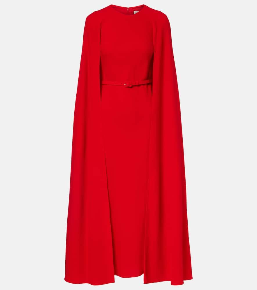 roland mouret caped cady gown