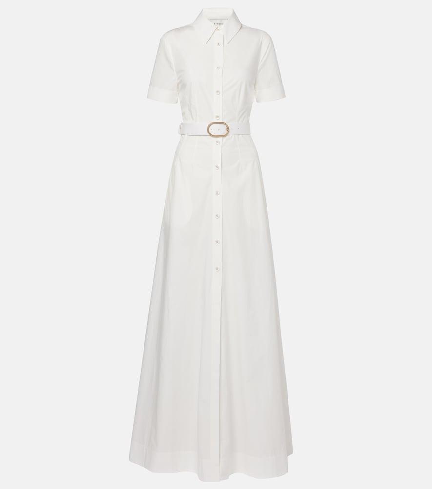 roland mouret cotton poplin shirt dress