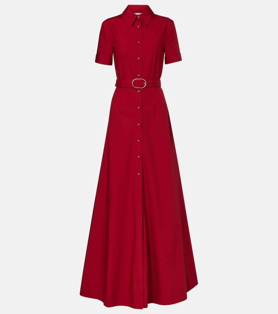 roland mouret cotton poplin shirt dress