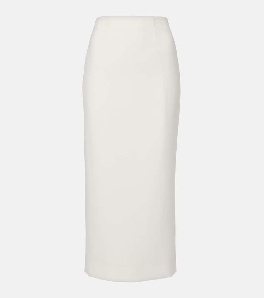 roland mouret crêpe pencil skirt