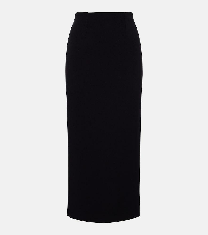 roland mouret crêpe pencil skirt