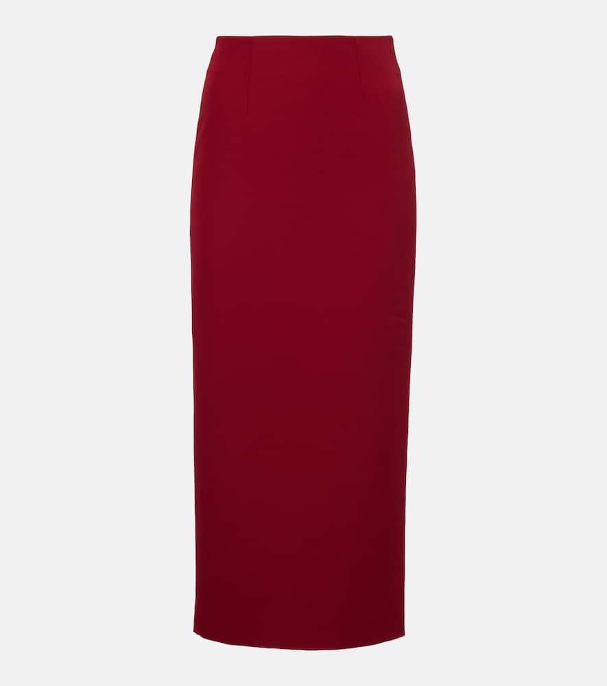 roland mouret crêpe pencil skirt