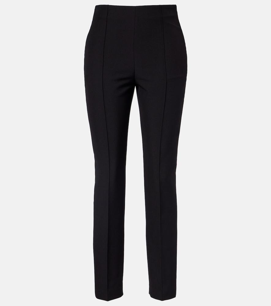 roland mouret crêpe slim pants