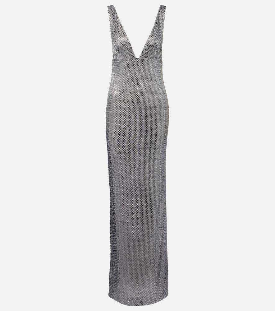 roland mouret diamanté gown
