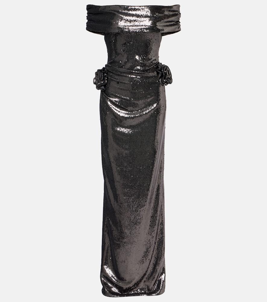 roland mouret embellished floral